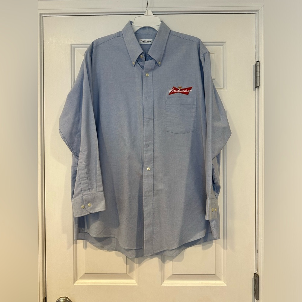 Van Heusen Dress Shirt Budweiser